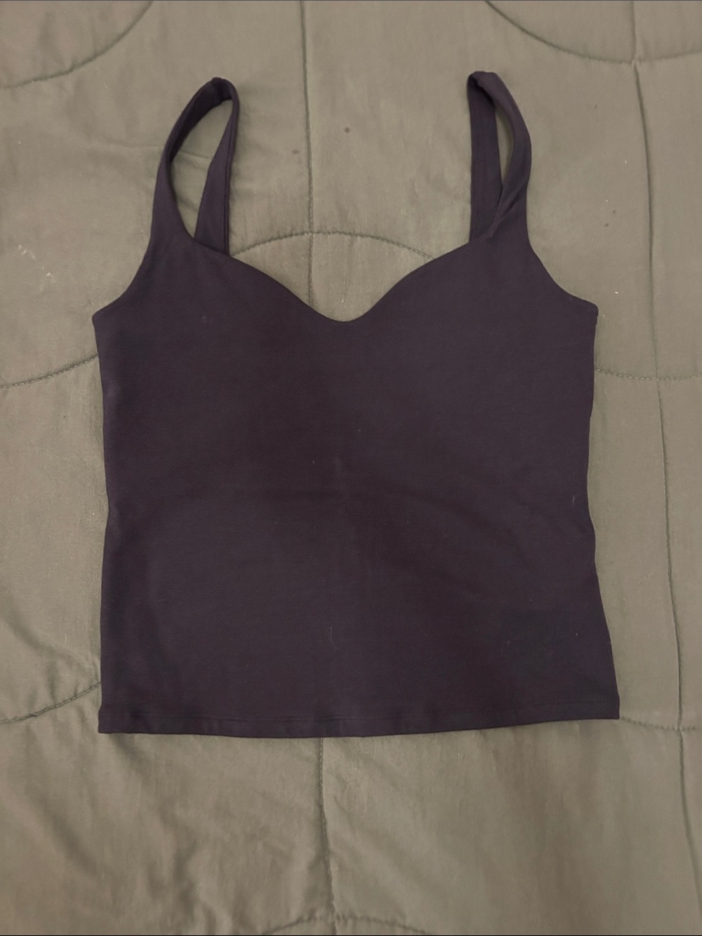 Abercrombie & Fitch Black Scoop Neck Tank